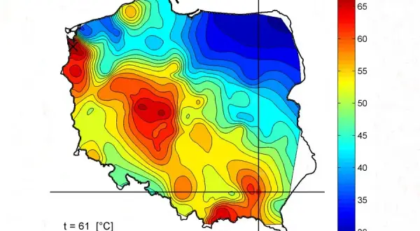 Mapa wód termalnych w Polsce – Lokalizacja i źródła geotermalne