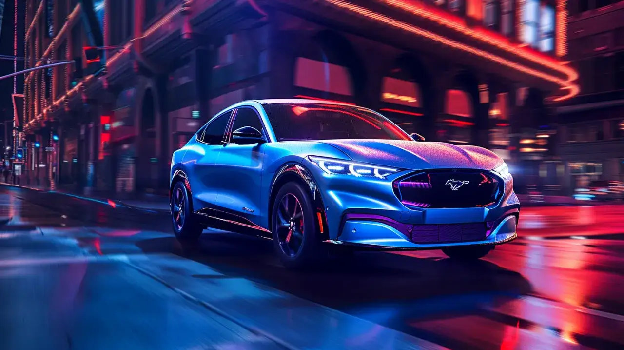 Zdjęcie Ford Mustang Mach-E – Elektryczny Mustang i jego szczegóły